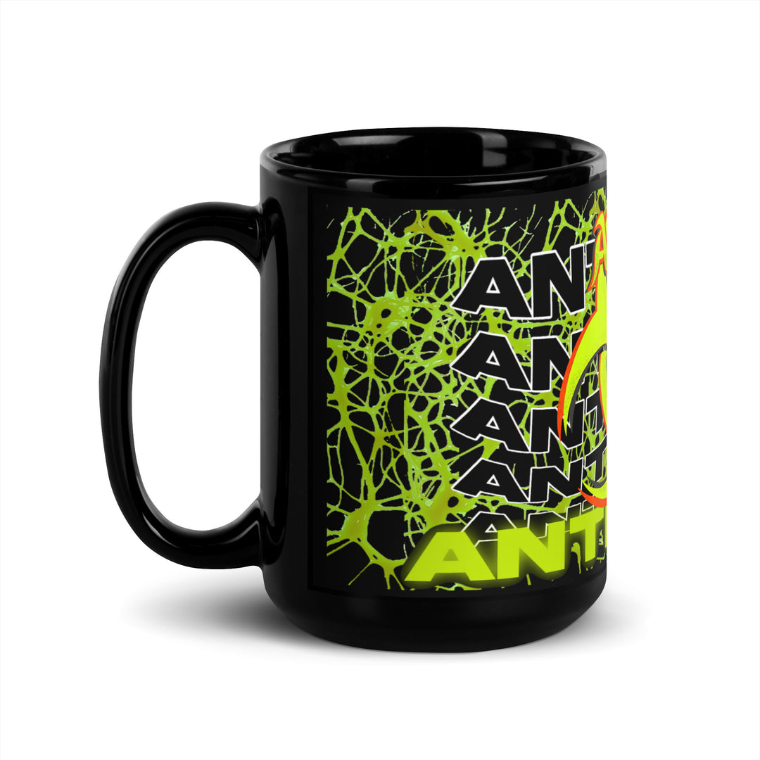 Anti-Toxic ~ Black ~ Glossy Mug