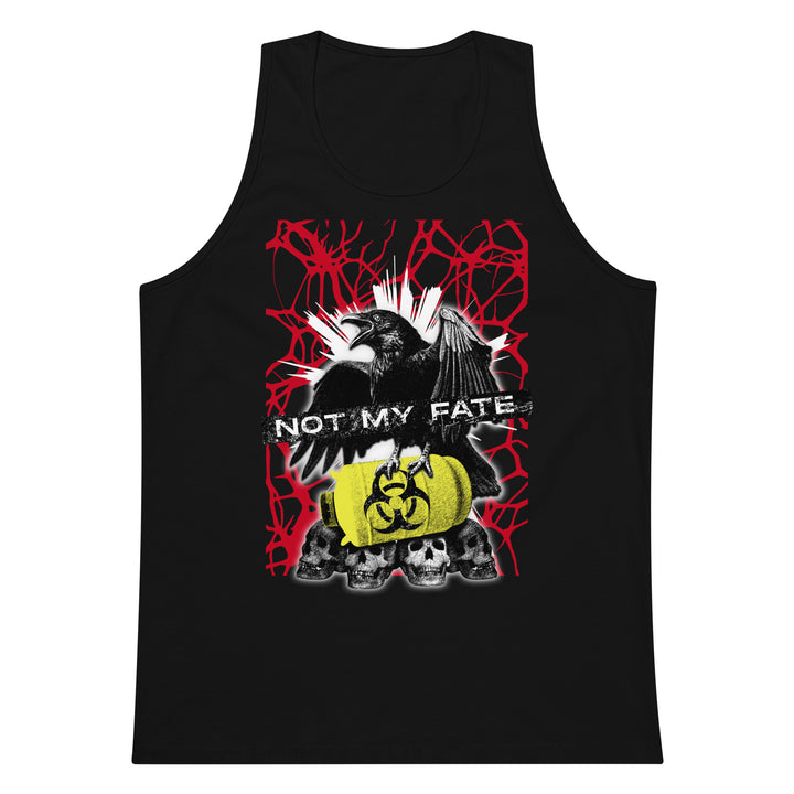 Not My Fate ~ Crow ~ Men’s ~ Premium tank top