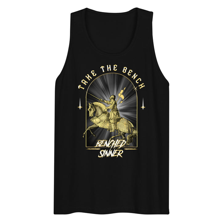 Take the Bench ~ Knight ~ Men’s premium tank top