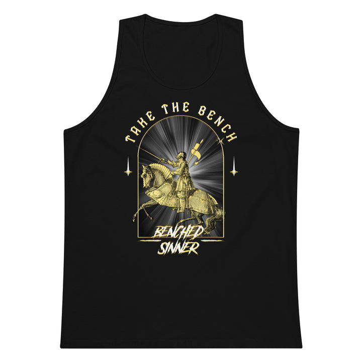 Take the Bench ~ Knight ~ Men’s premium tank top