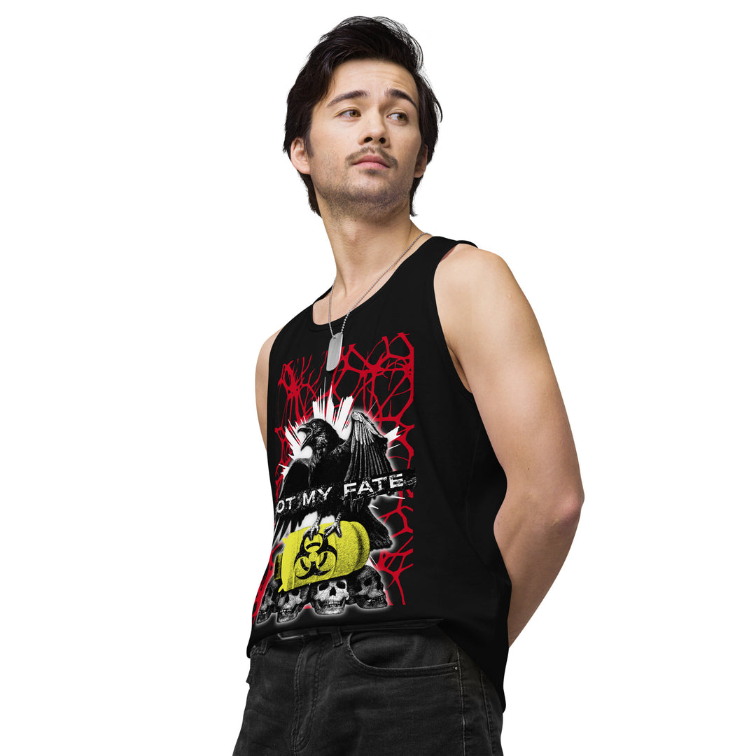 Not My Fate ~ Crow ~ Men’s ~ Premium tank top