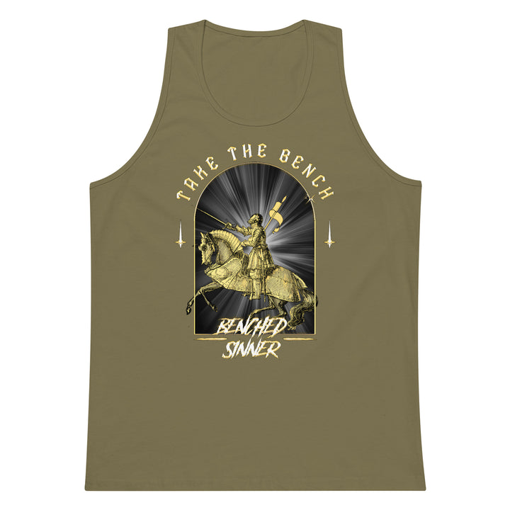 Take the Bench ~ Knight ~ Men’s premium tank top