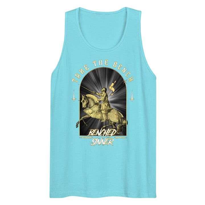 Take the Bench ~ Knight ~ Men’s premium tank top