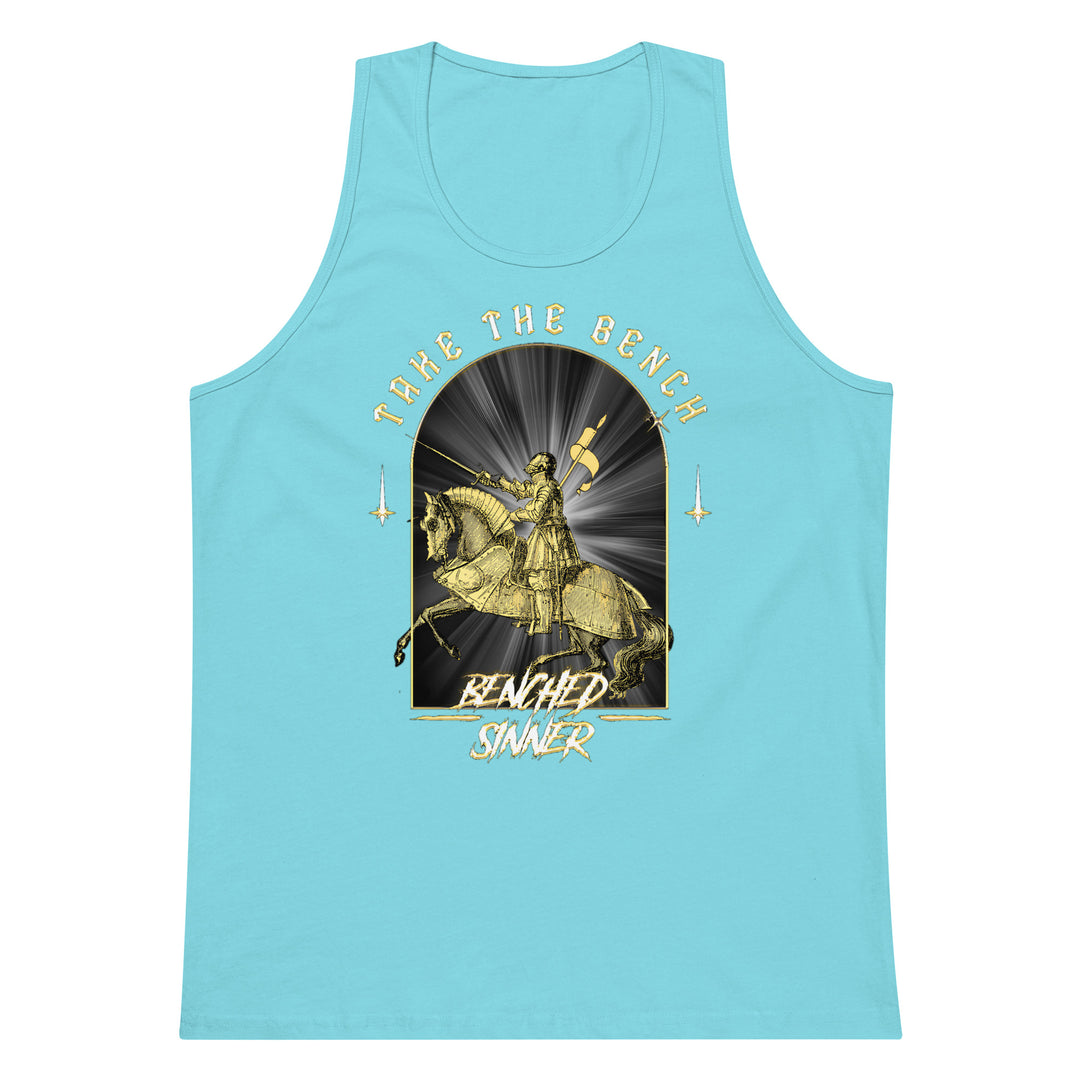 Take the Bench ~ Knight ~ Men’s premium tank top