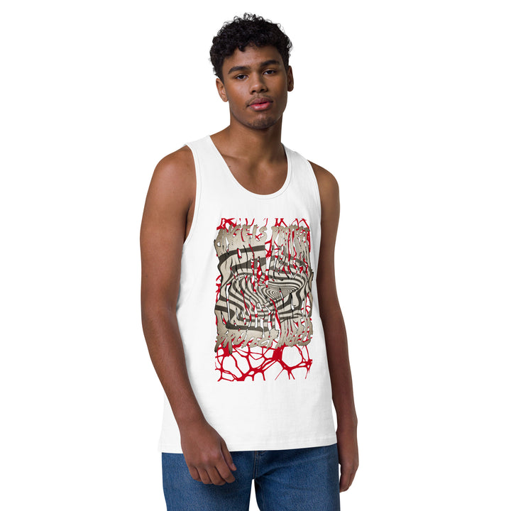 Angels Protect = Protect Angels ~ Men’s premium tank top