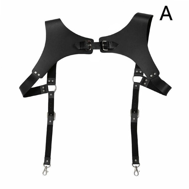 European and American Style Men's Suspenders Belts New Fashion Gentle Sportsman Suspenders Leather Straps Adult Belts